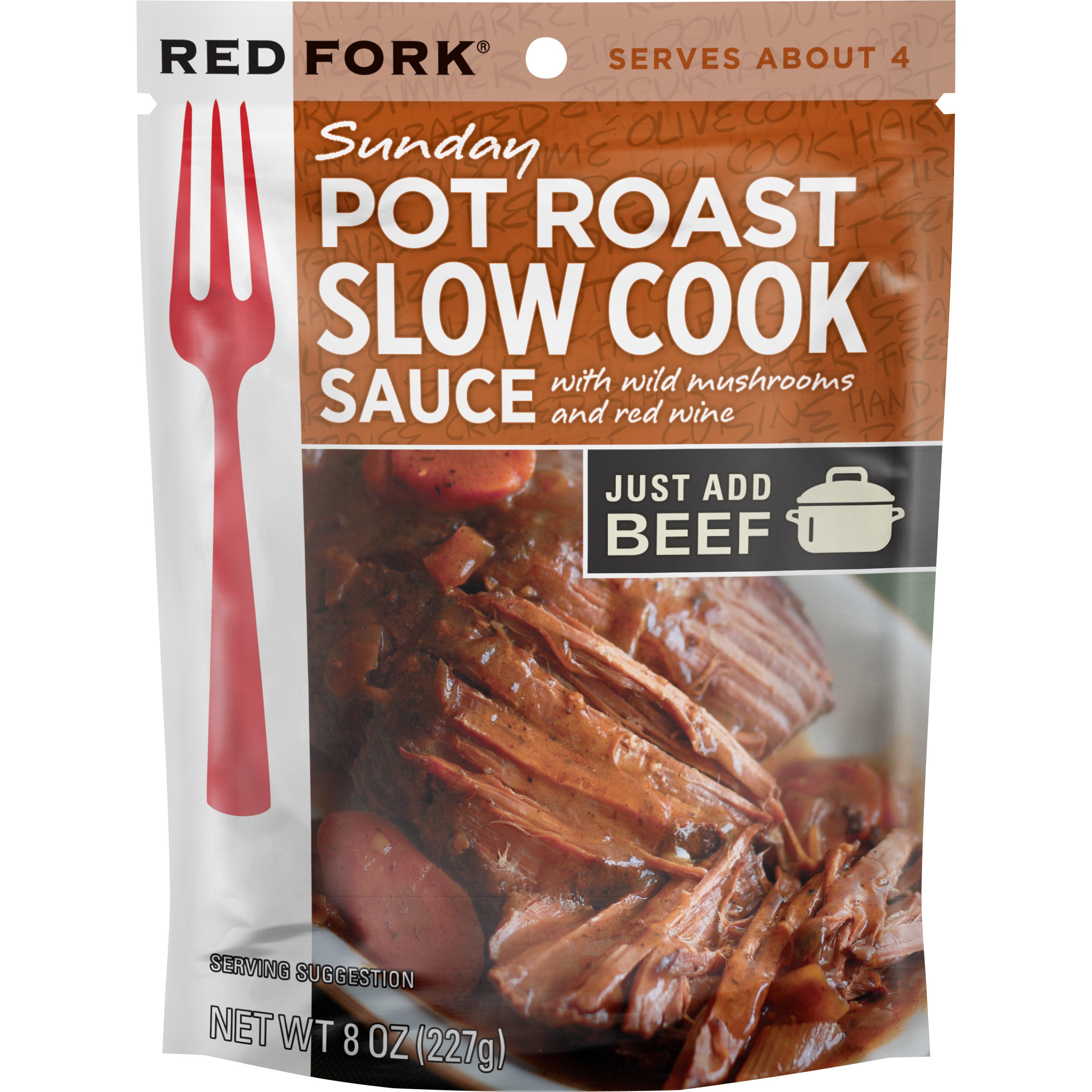 Red Fork Sunday Pot Roast Seasoning Sauce Shop Gravy at HEB