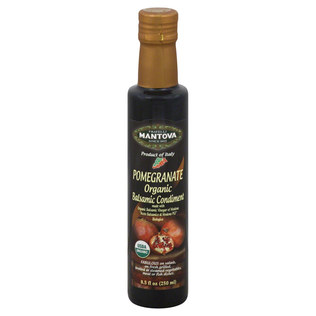 Fratelli Mantova Organic Pomegranate Balsamic Condiment Shop