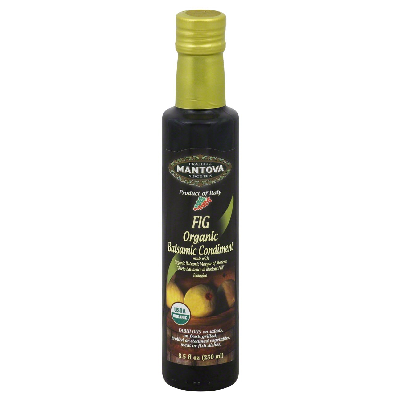 Fratelli Mantova Organic Fig Balsamic Condiment Shop Condiments at HEB