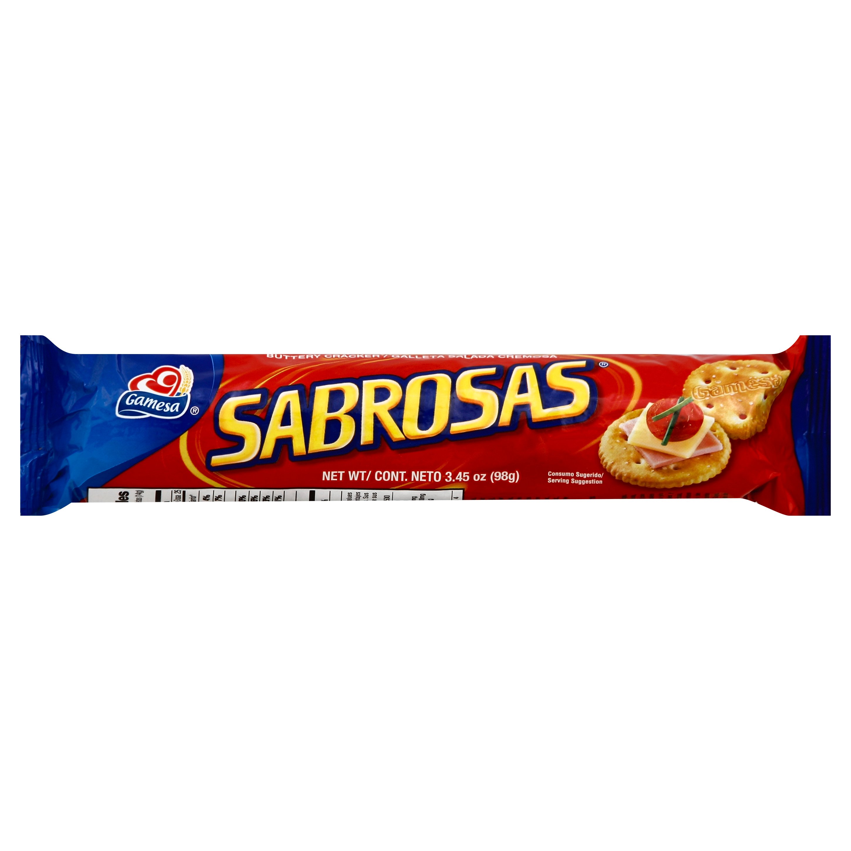 Gamesa Sabrosas Cracker Roll Shop Snacks & Candy at HEB