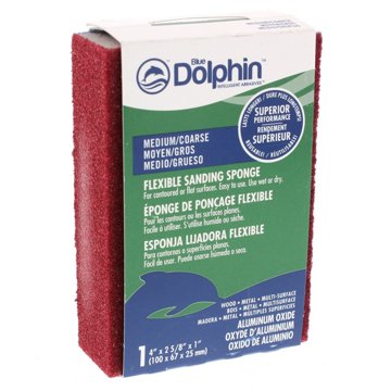 Linzer All-Purpose Sanding Block Medium Coarse Sponge, EACH