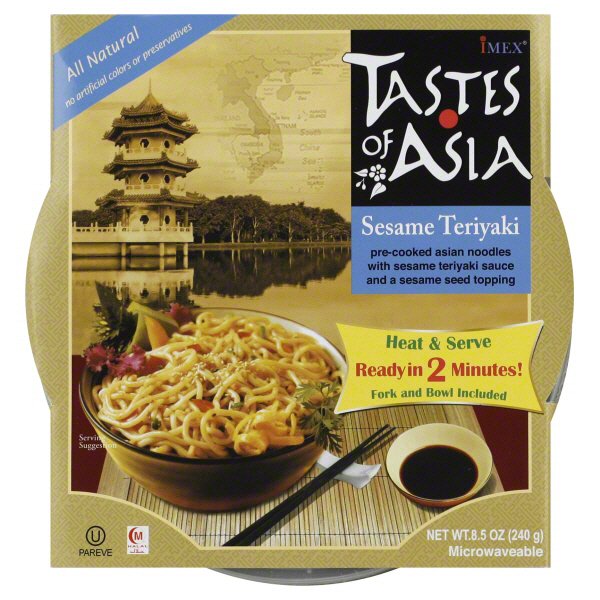 Tastes of Asia Sesame Teriyaki Asian Noodles Shop Soups & chili at HEB