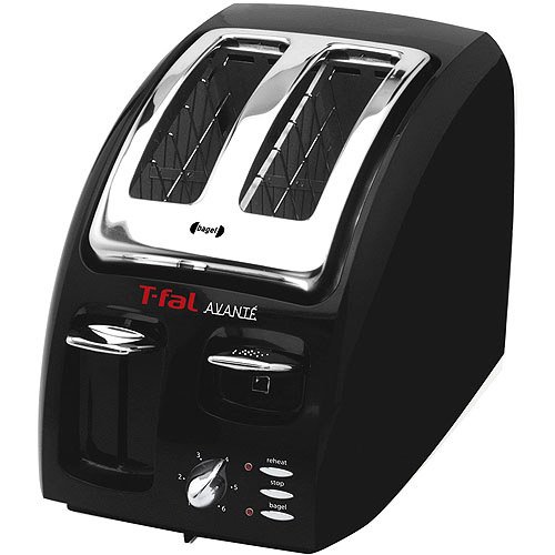 TFal Black Avante Classic 2Slice Toaster Shop Appliances at HEB