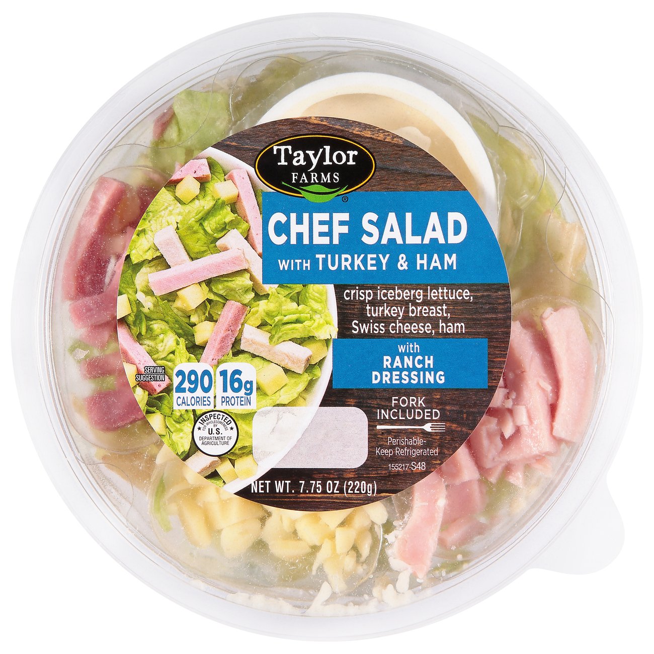 Taylor Farms Chef Salad Shop Salads at HEB