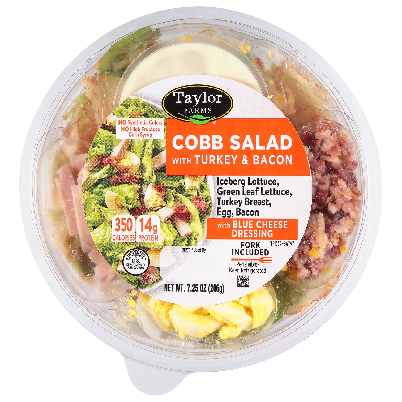 Taylor Farms Cobb Salad - Shop Salads At H-E-B