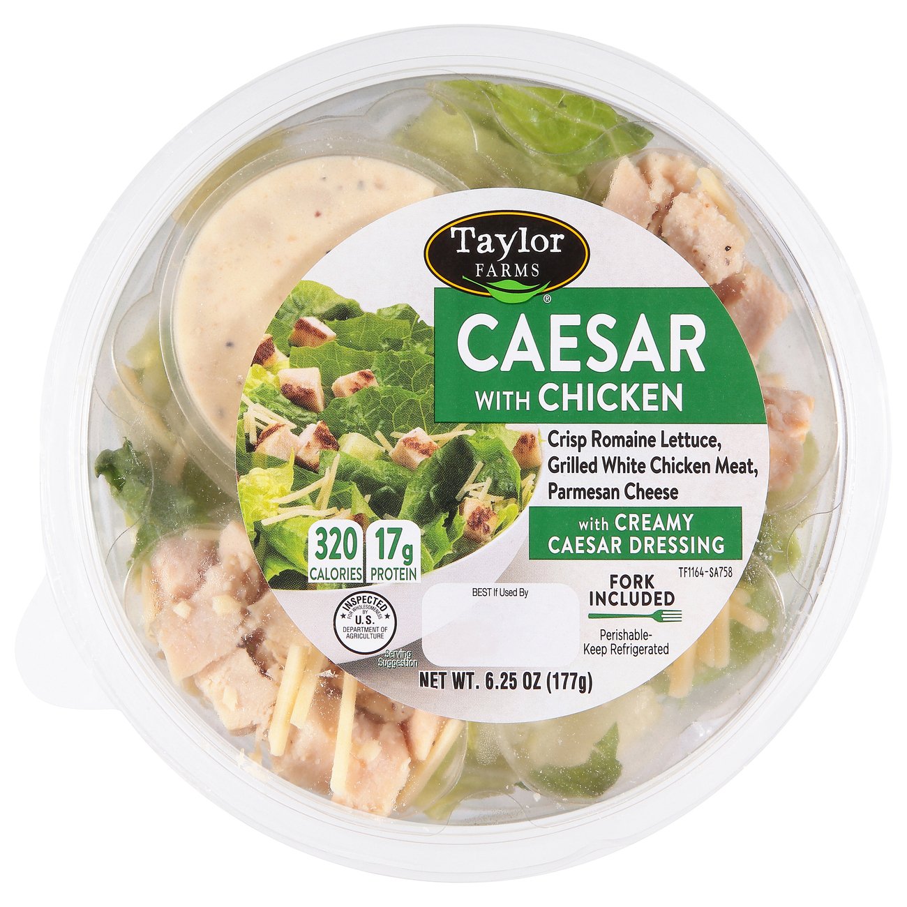 Taylor Farms Salad Bowl Chicken Caesar Shop Salads at HEB