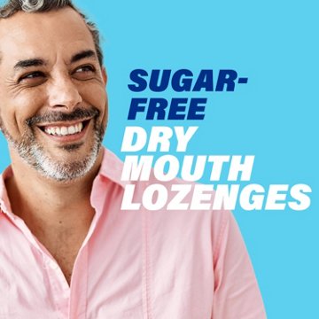 ACT Dry Mouth Moisturizing Lozenges - Soothing Mint, 18 ct