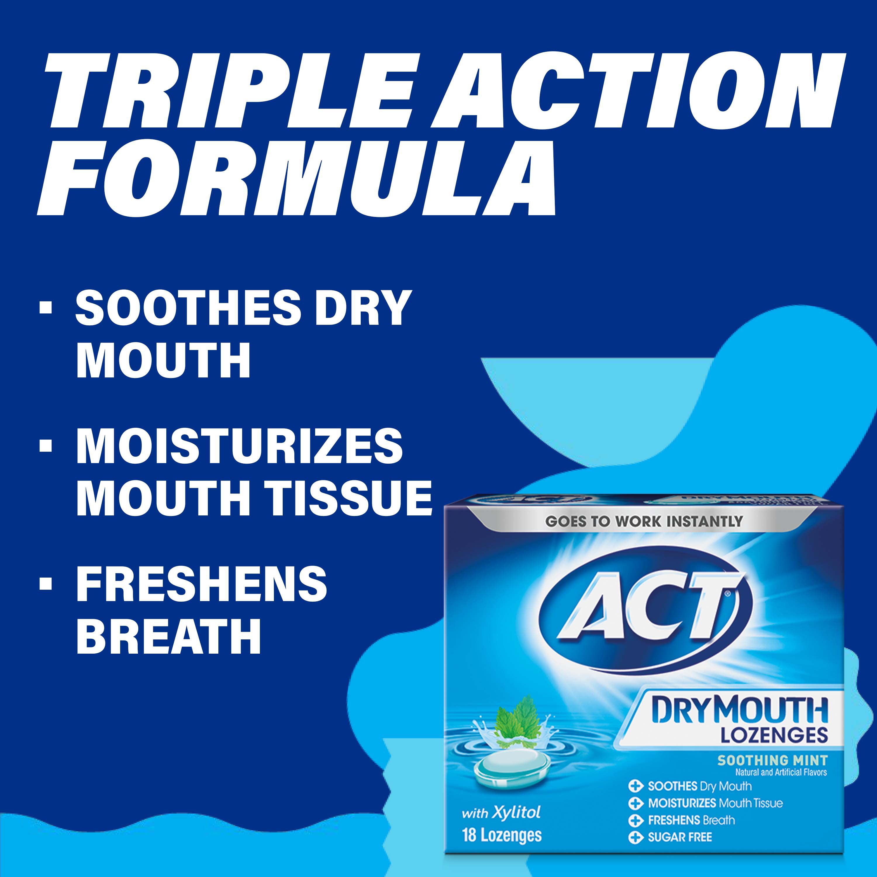 Dry Mouth Gum  ACT® Dry Mouth Relief Products