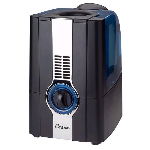 Crane Black Warm Mist Humidifier Shop Vaporizers at HEB