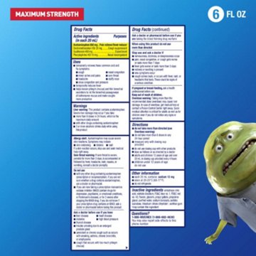 Mucinex Fast-Max Cold & Flu Maximum Strength Liquid