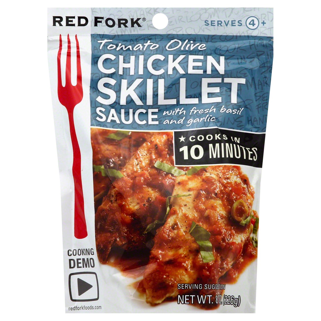 Red Fork Tomato Olive Chicken Skillet Sauce Shop Cooking sauces at HEB