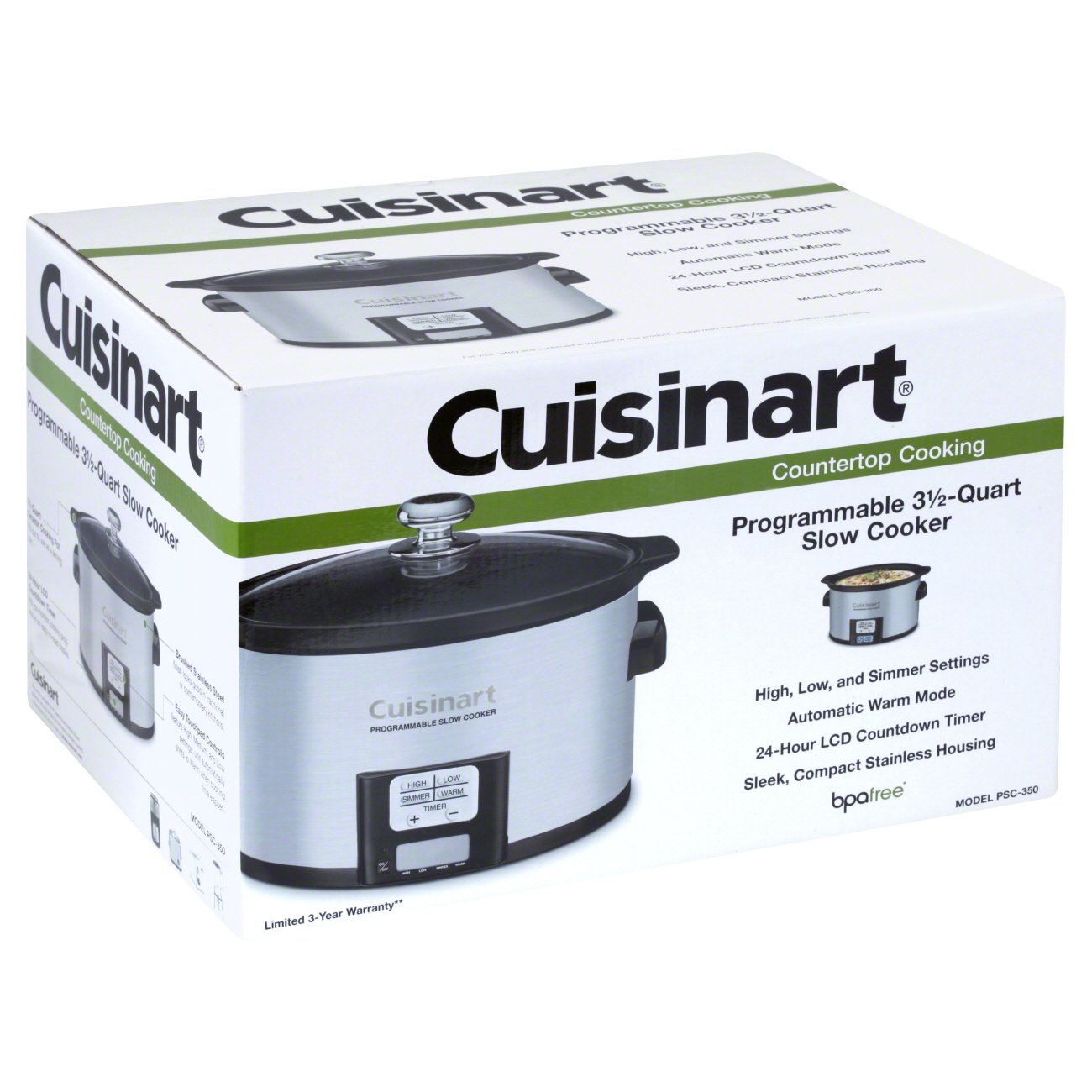 Cuisinart Countertop Cook Programmable 31/2 Quart Slow Cooker Shop
