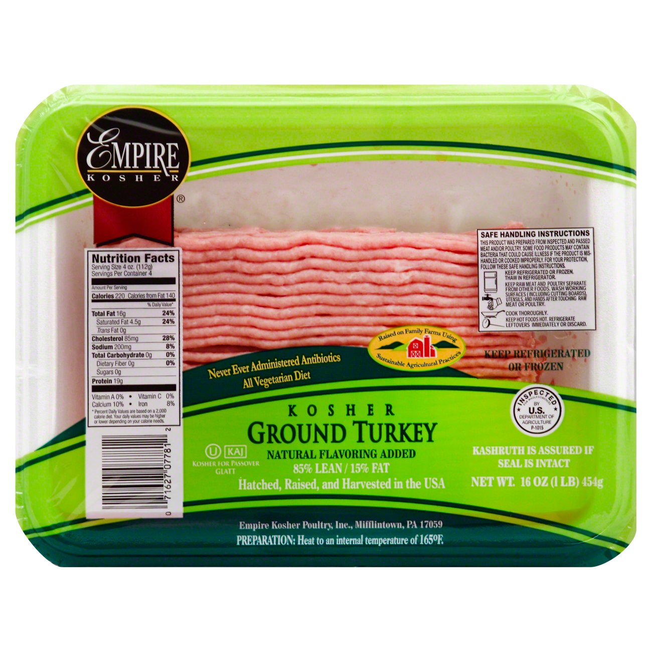 Empire Kosher Ground Turkey Shop Turkey at HEB