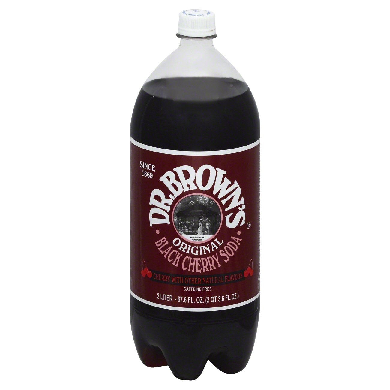 Dr Brown's Black Cherry Soda Shop Soda at HEB