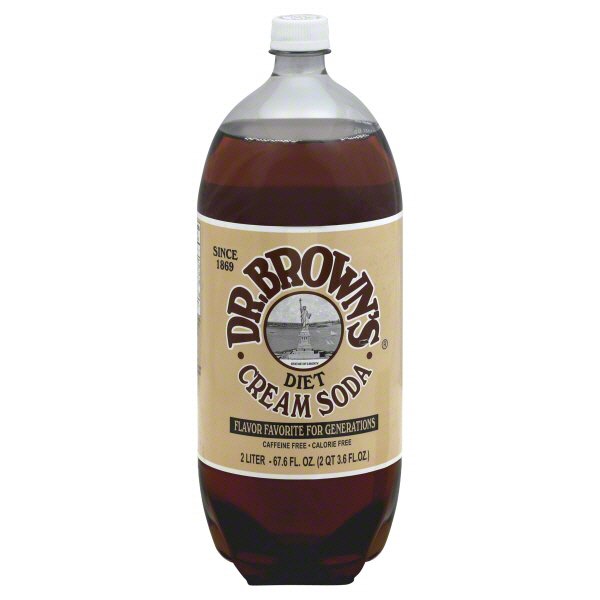 Dr Brown's Kosher Diet Cream Soda Shop Soda at HEB