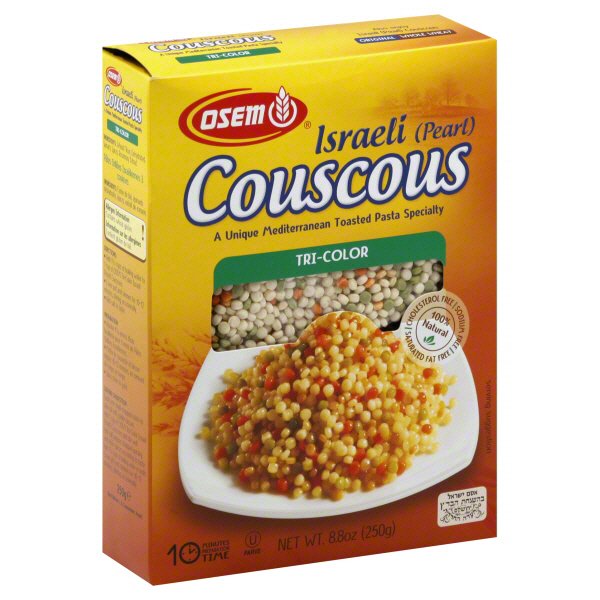 Osem Kosher Tricolor Israeli (Pearl) Couscous Shop Pasta at HEB