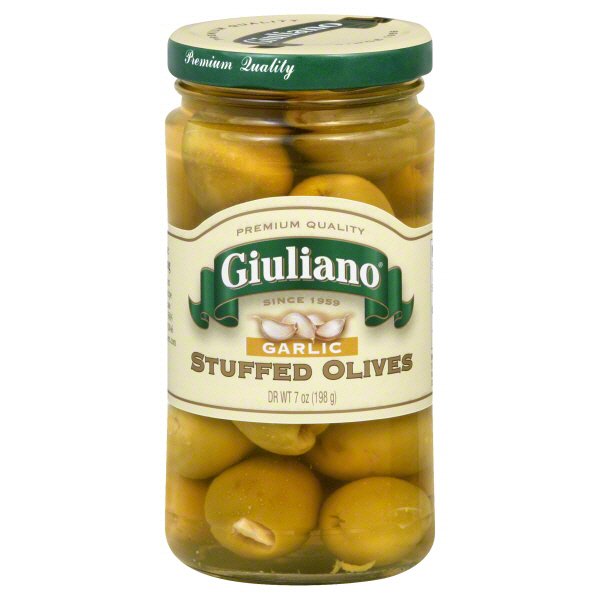 Giuliano Garlic Stuffed Olives Shop Vegetables at HEB