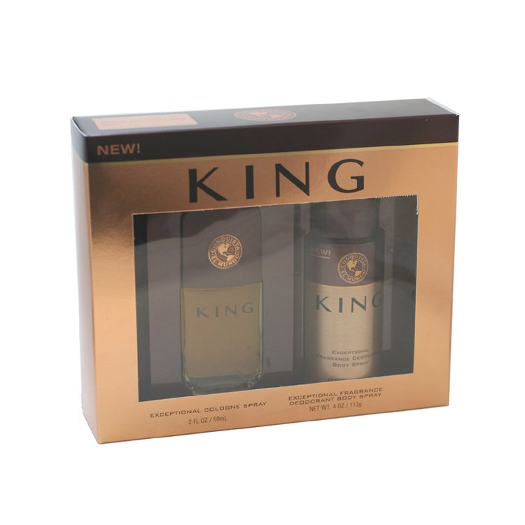 King 2 PC Set Cologne & Body Spray Shop Fragrance at HEB