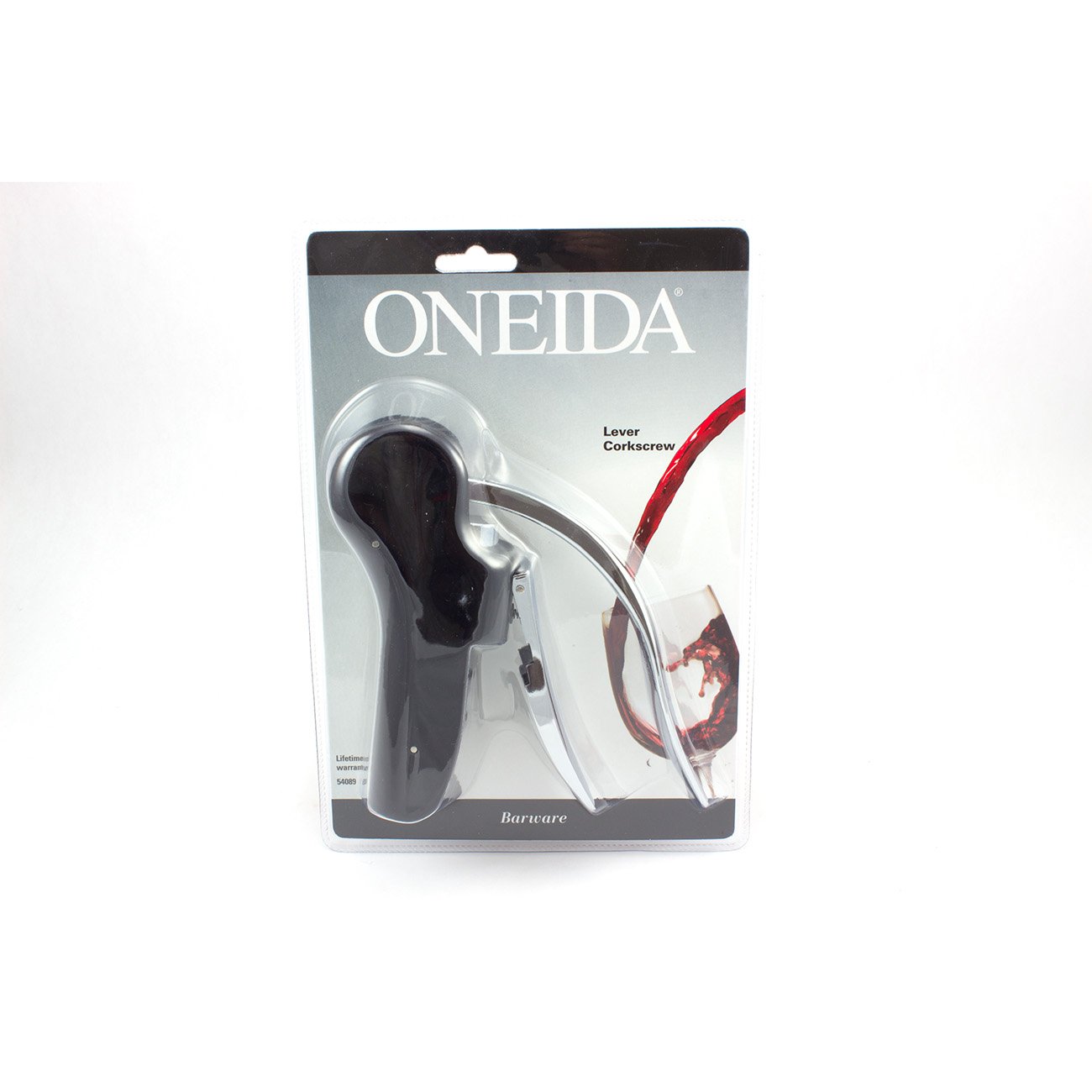 Oneida Black Lever Corkscrew Shop Bar Tools at HEB