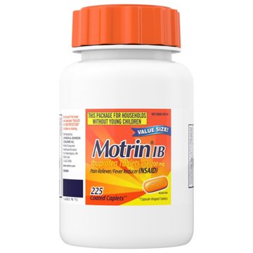 Motrin Ibuprofen 200mg Pain & Fever Relief Tablets