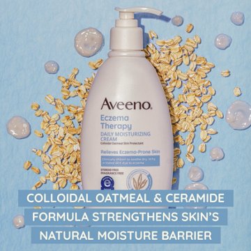 Aveeno Eczema Therapy Daily Moisturizing Cream, 12 oz