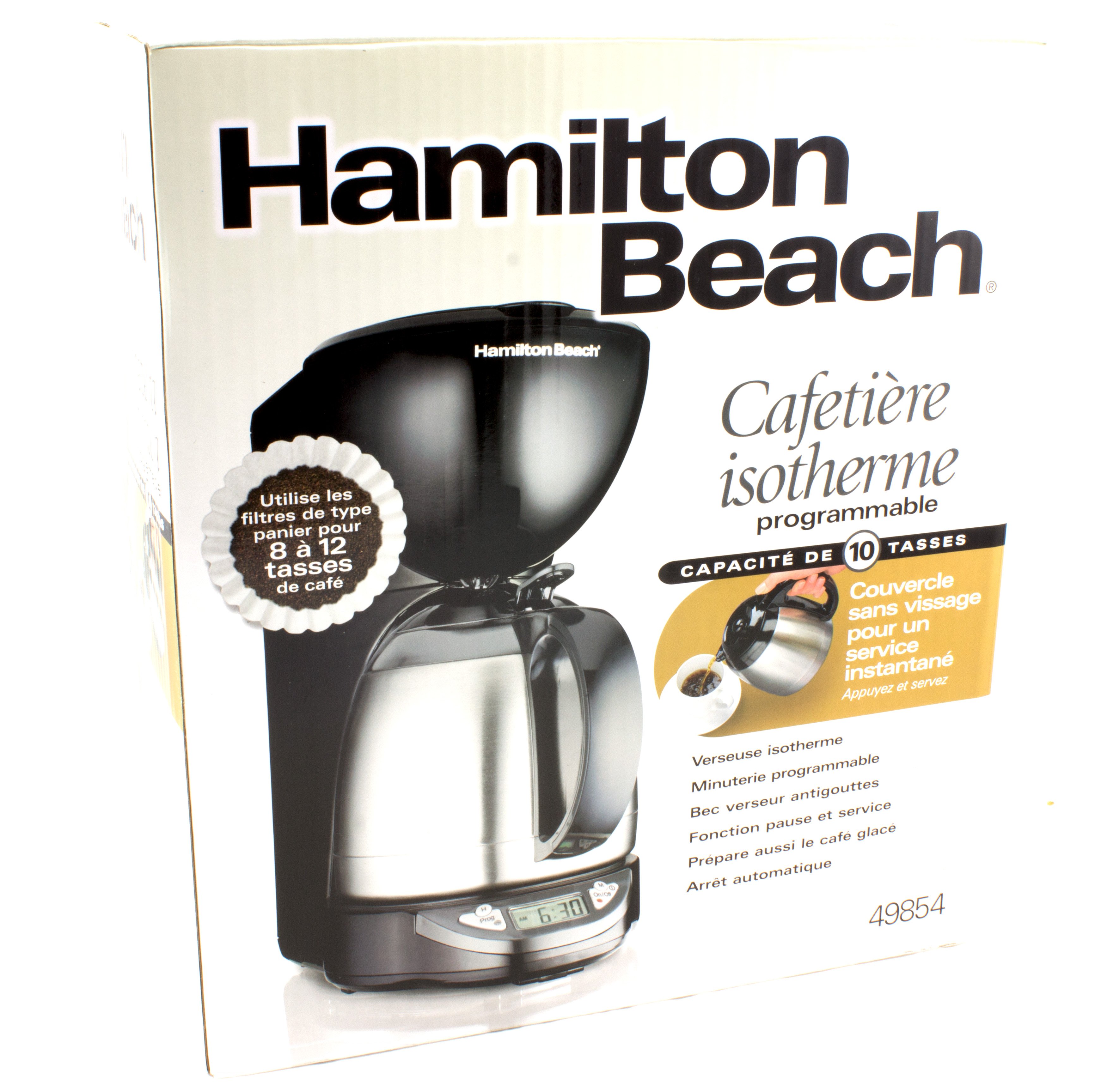 Hamilton Beach Programmable Coffee Maker 10 cup Shop Kitchen & Dining