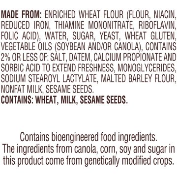 Pepperidge Farm Top Sliced White Hot Dog Buns, 14 oz