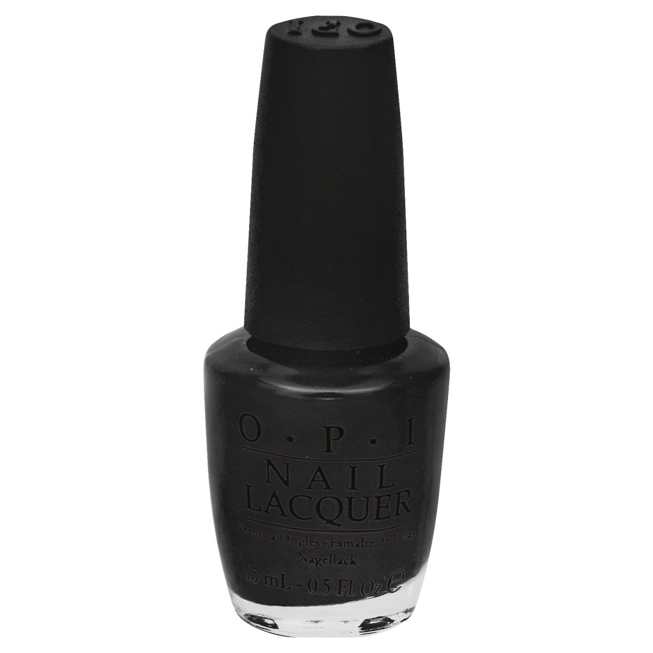 OPI Nail Lacquer, Black Onyx Shop Nail Polish at HEB