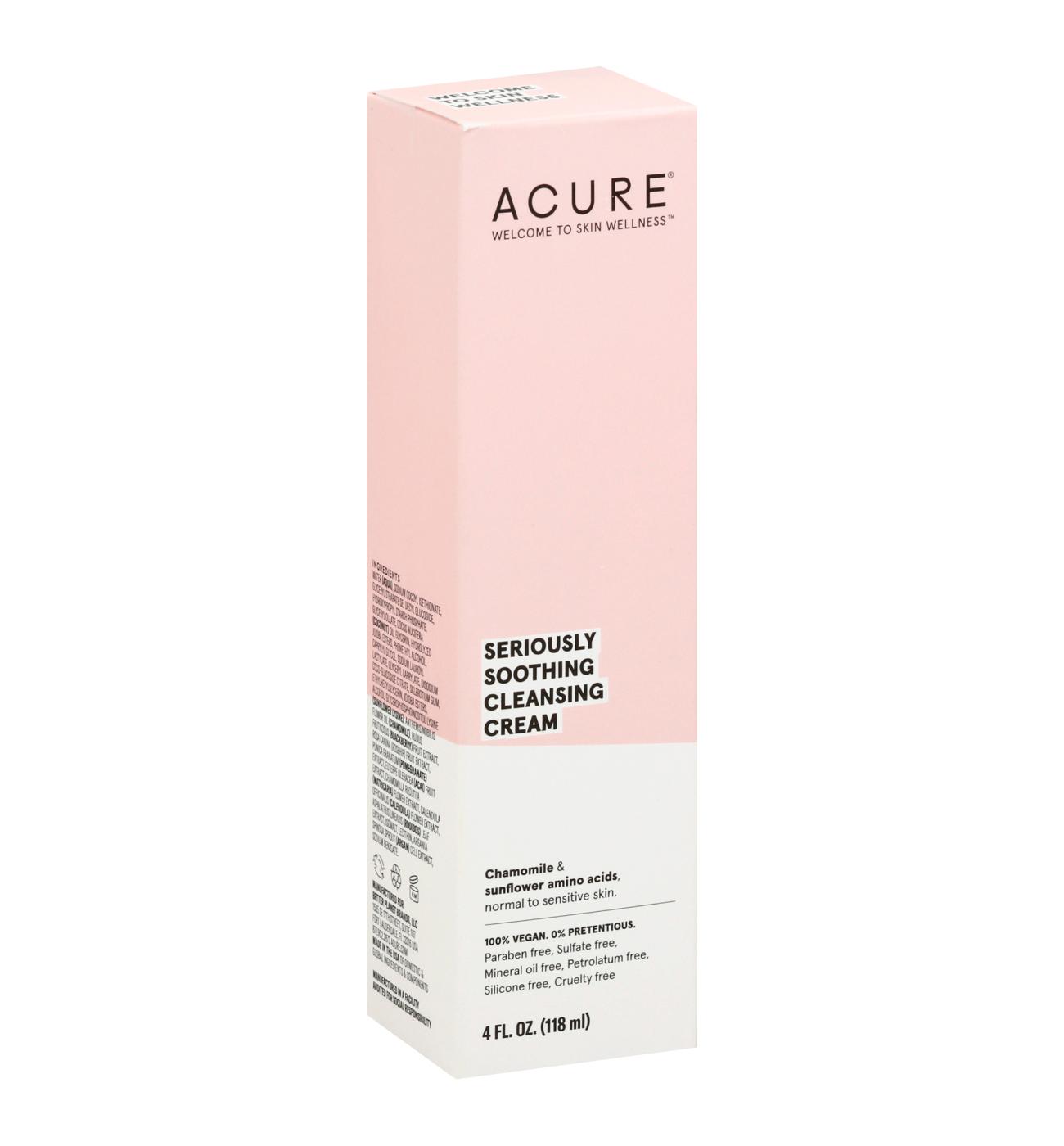 Acure Seriously Smooth Cleansing Cream; image 1 of 2