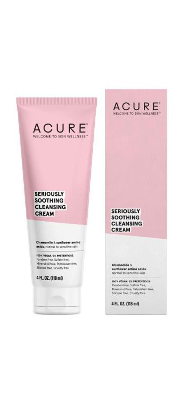 Acure Seriously Smooth Cleansing Cream; image 2 of 2