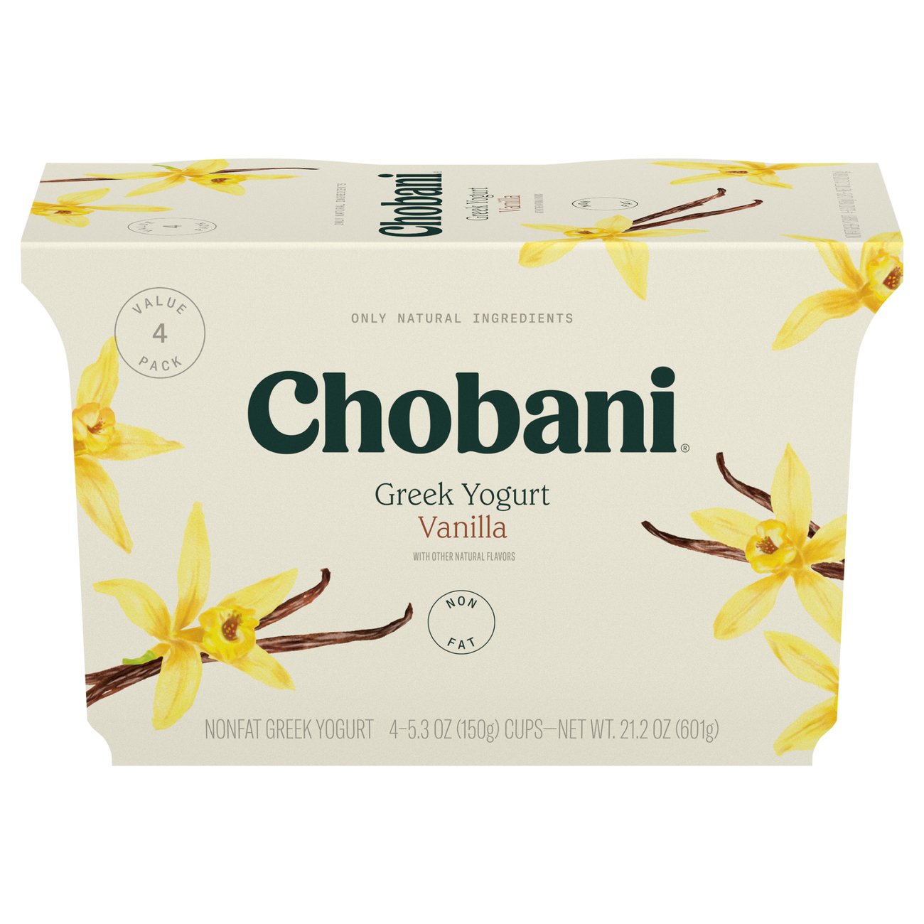 Chobani NonFat Vanilla Blended Greek Yogurt Shop Yogurt at HEB