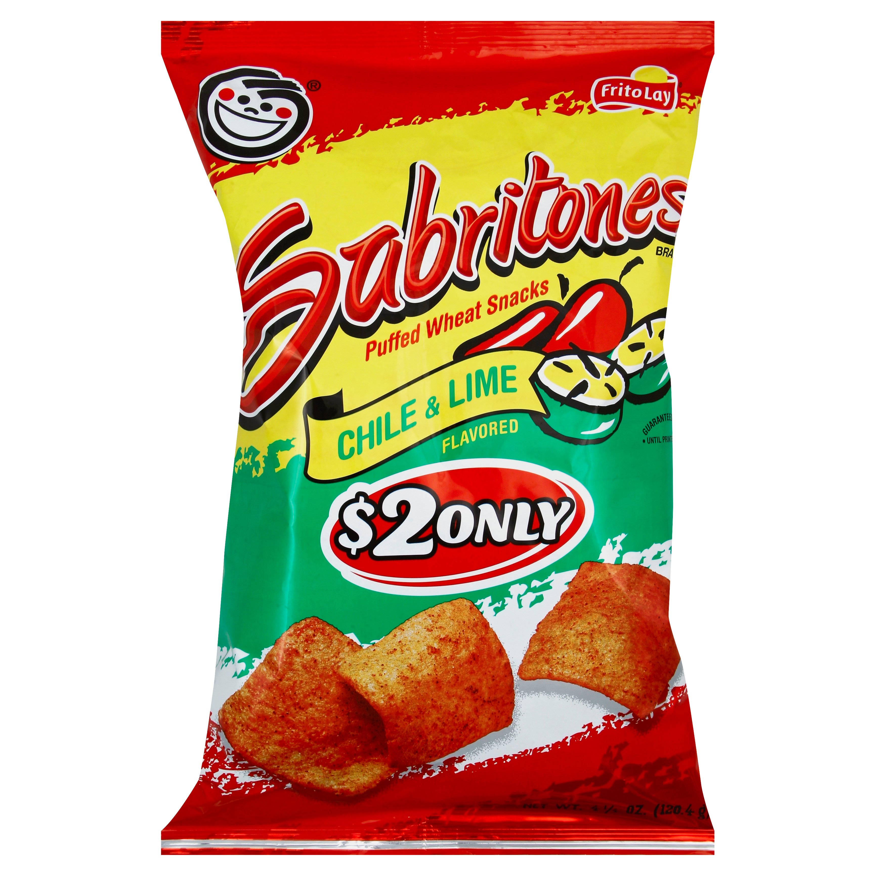 Sabritones Chile And Lime Puffed Wheat Snacks Shop Chips At H E B