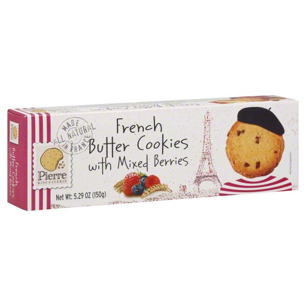 Pierre Biscuiterie Mixed Berry French Butter Cookies Shop Cookies at