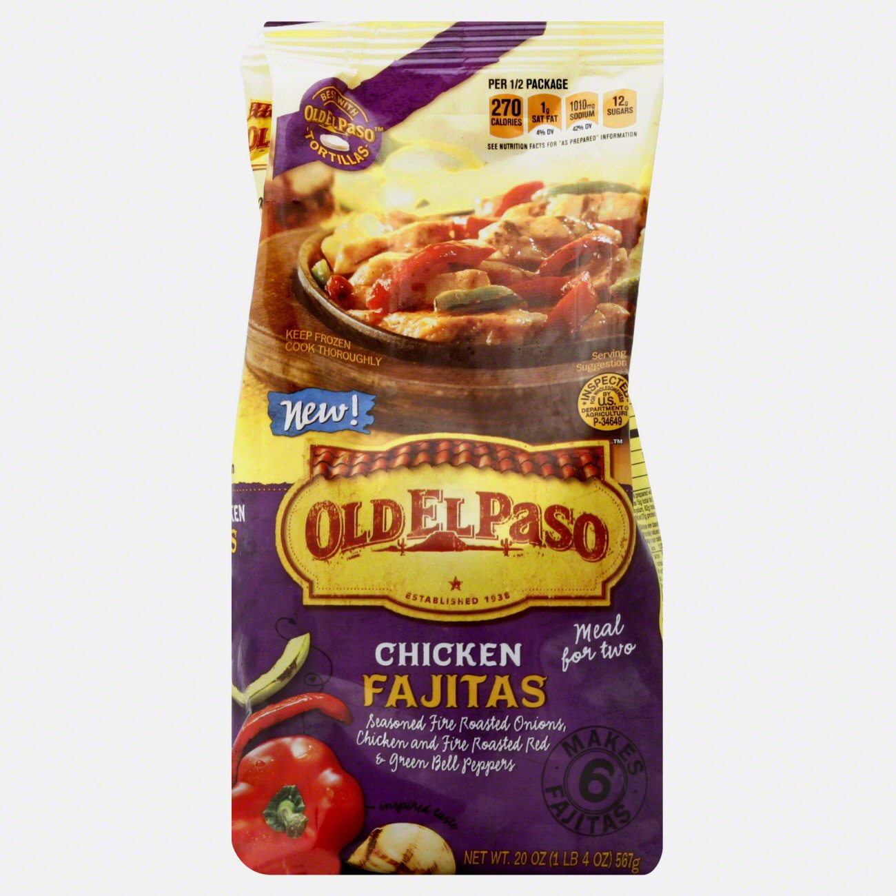 Old El Paso Chicken Fajitas Shop Entrees & sides at HEB