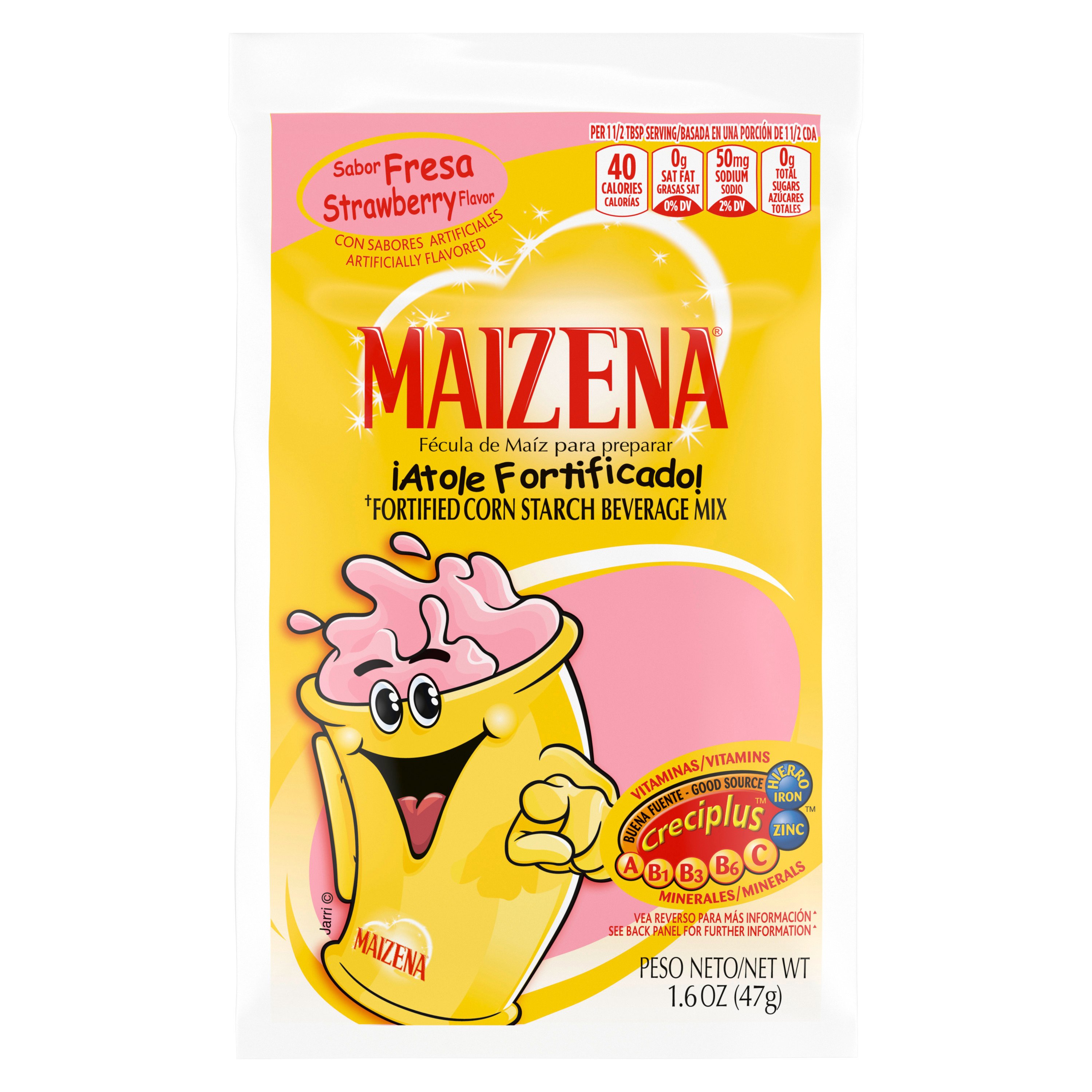 Maizena Strawberry Atole Drink Mix - Shop Mixes & Flavor Enhancers at H-E-B
