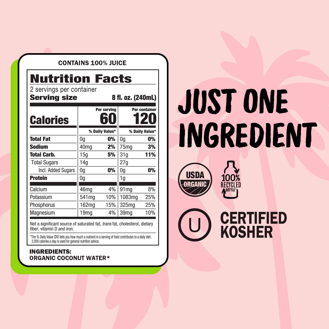 Harmless Harvest Organic Coconut Water; image 6 of 7