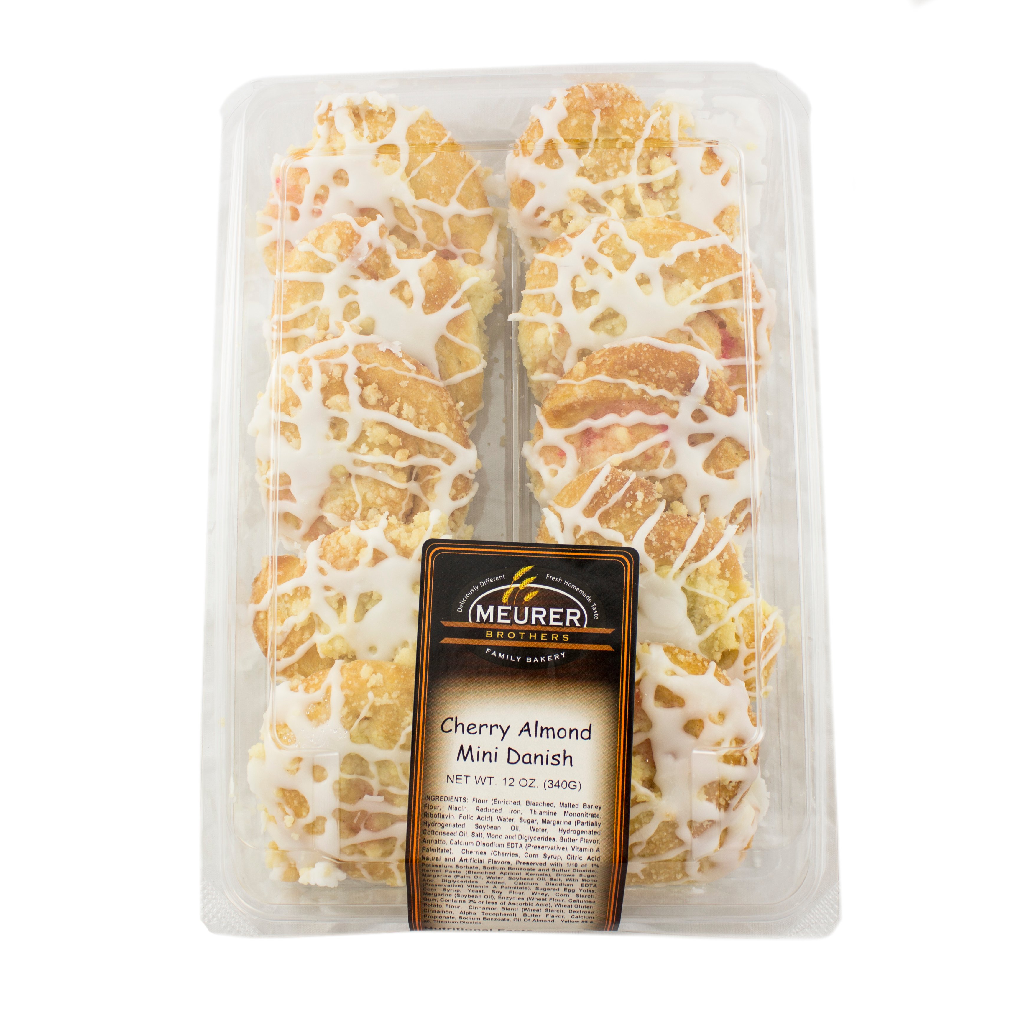 HEB Mini Cherry Almond Danish Shop Croissants & Puff Pastries at HEB