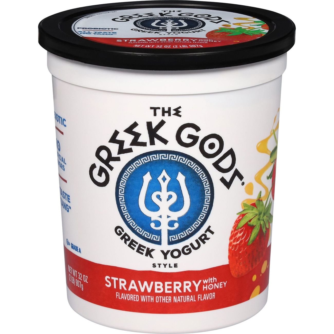 The Greek Gods Honey Strawberry Greek Yogurt Shop Yogurt at HEB