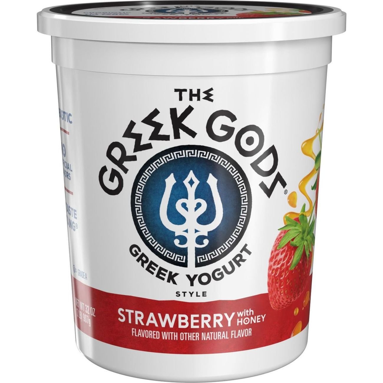 The Greek Gods Honey Strawberry Greek Yogurt Shop Yogurt at HEB