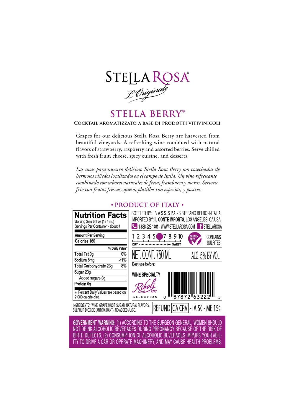 Stella Rosa Stella Berry; image 4 of 7