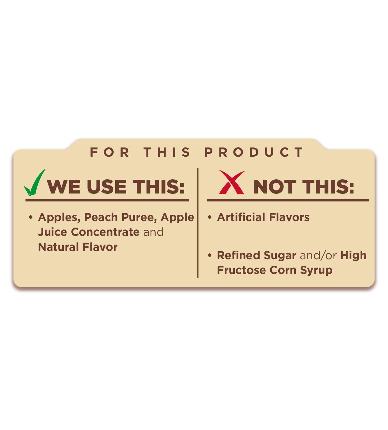 H-E-B Squeeze Me! Peach Applesauce Pouches; image 2 of 2