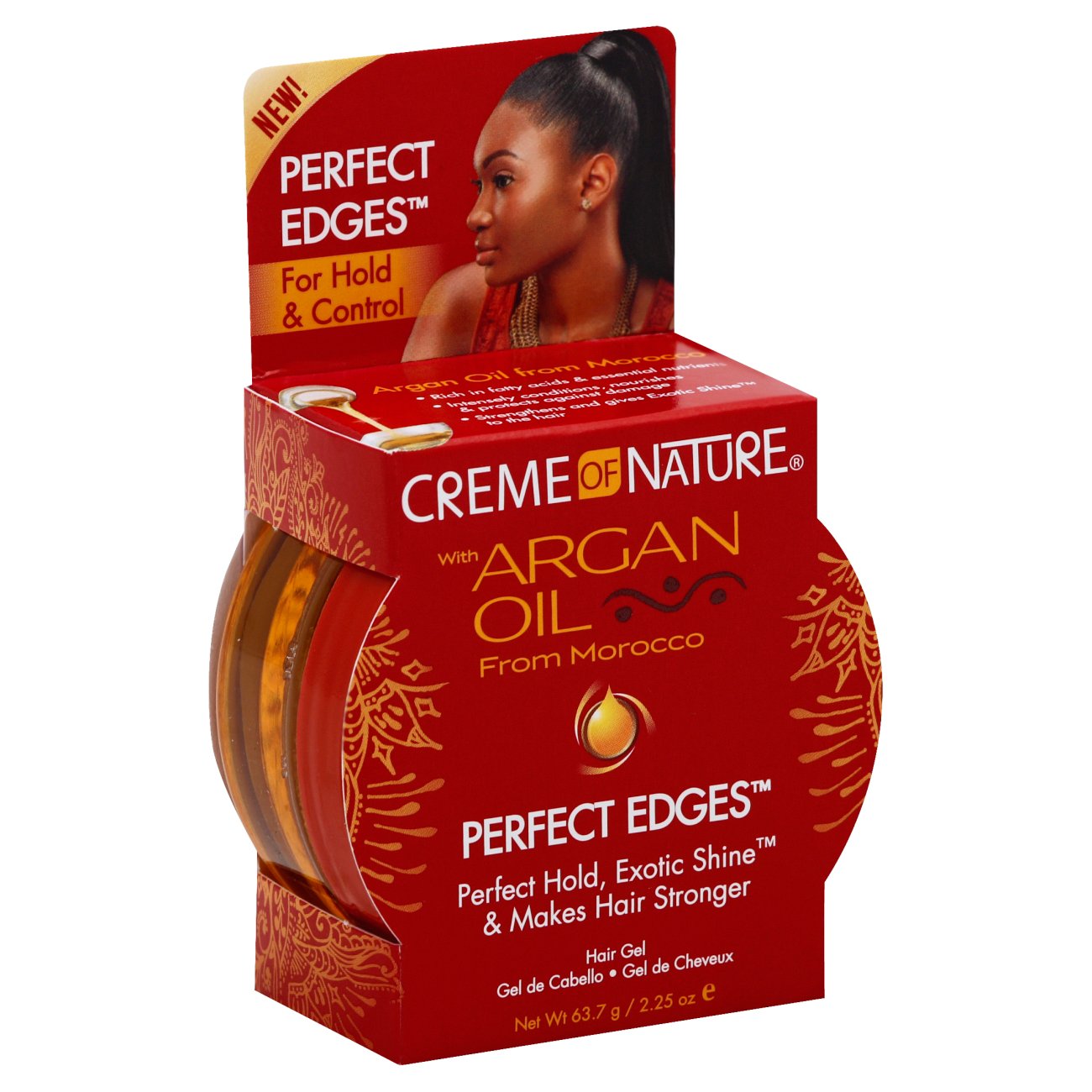 Creme of Nature Argan Oil Perfect Edges Hair Gel - Hair Care at H-E-B