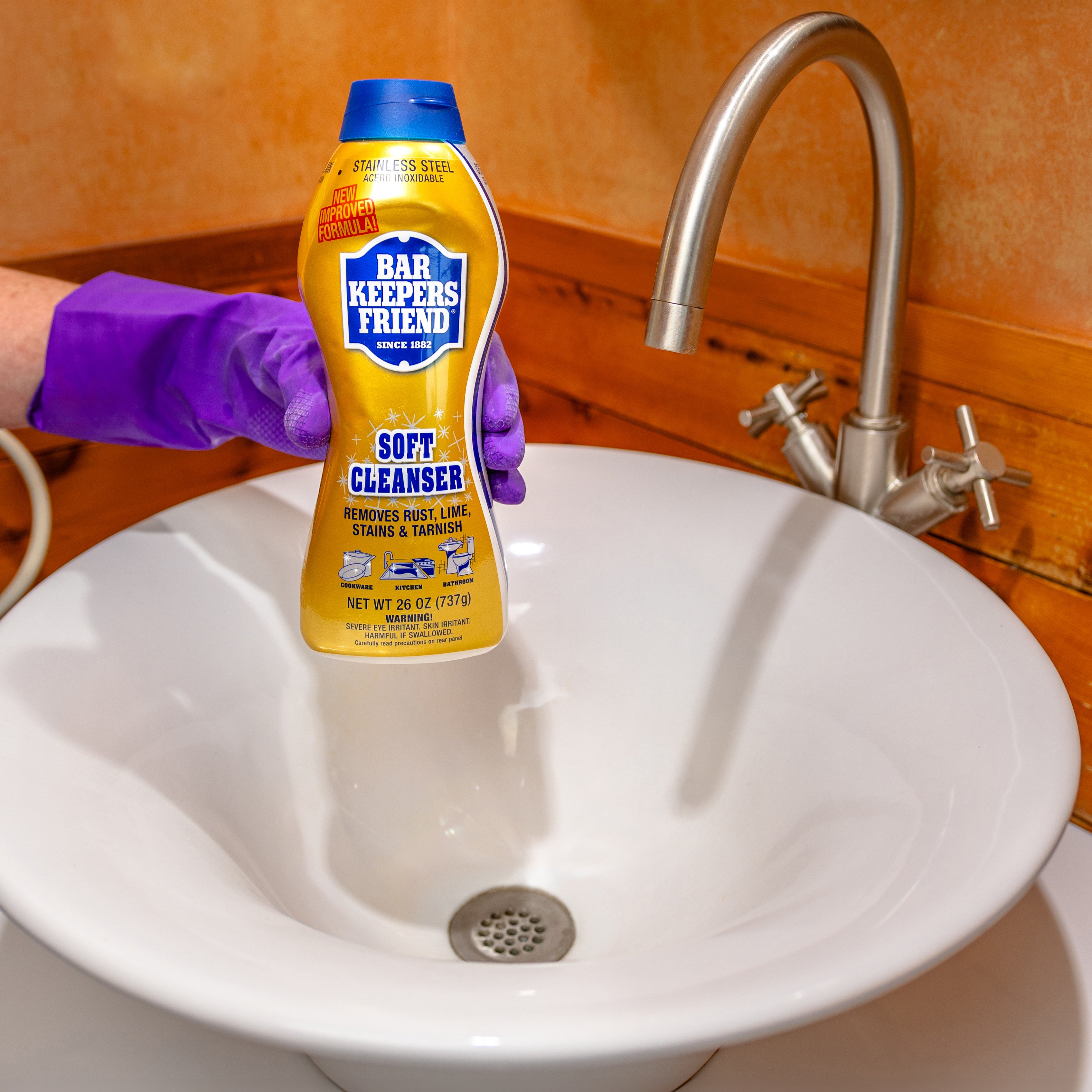 Bar Keepers Friend Soft Cleanser - Shop All Purpose Cleaners at H-E-B