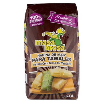 Masabrosa Instant Corn Masa for Tamales, 4 lbs