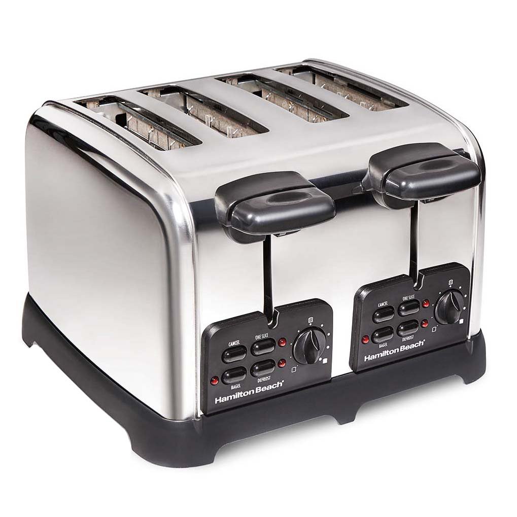 Hamilton Beach Classic 4 Slice Toaster Stainless Steel Shop