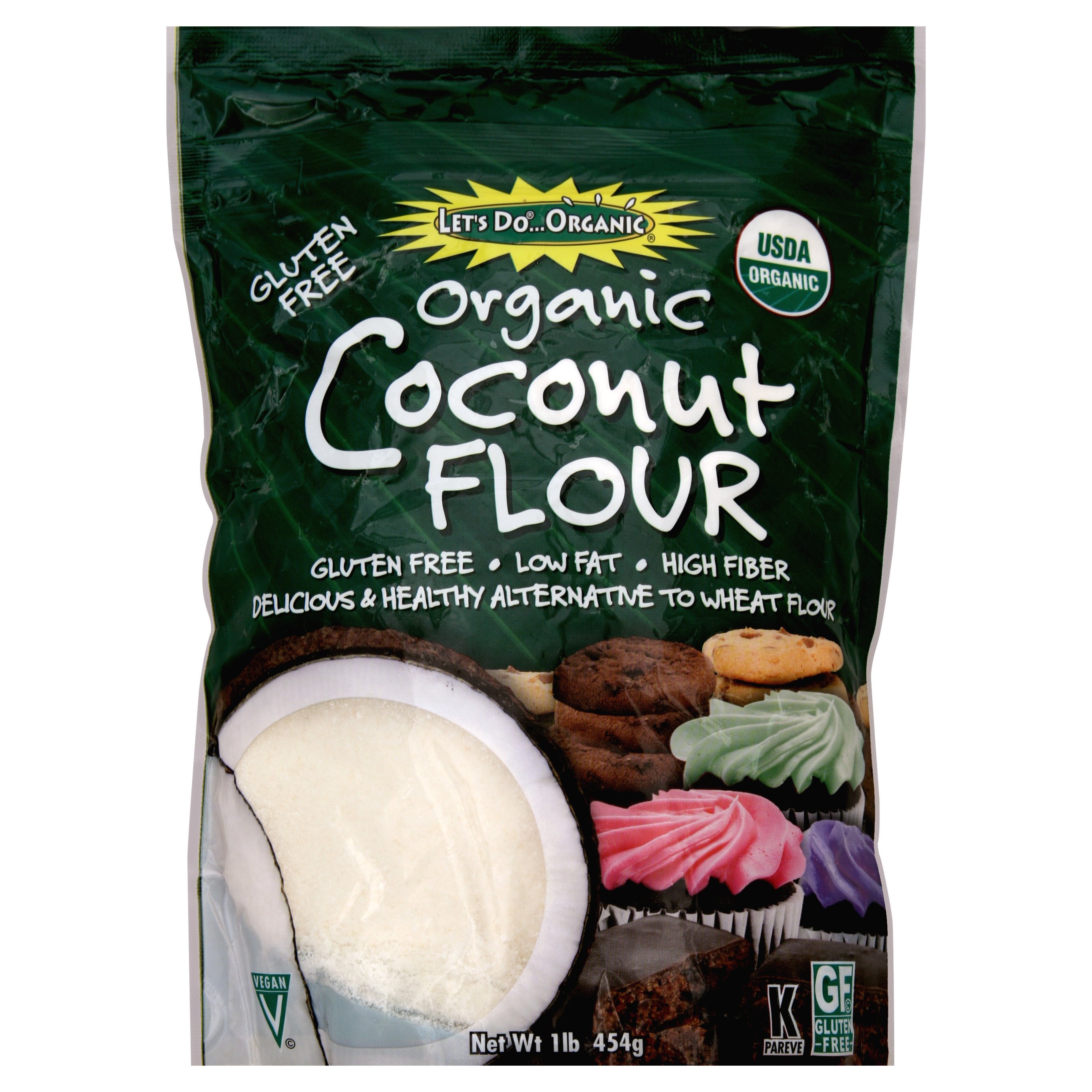 Let's Do...Organics Coconut Flour ( 6x16 Oz) main image 1