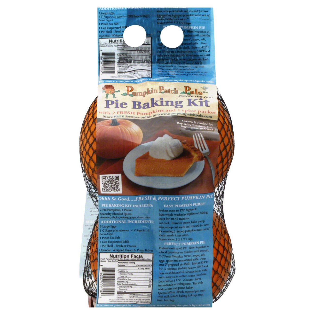 Pumpkin Patch Pals Pumpkin Pie Baking Kit