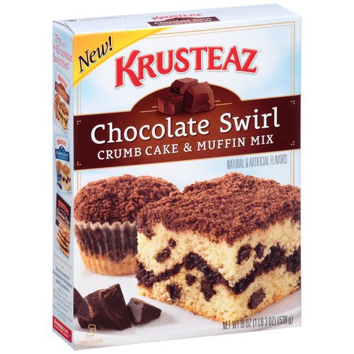 Krusteaz Chocolate Swirl Crumb Cake & Muffin Mix Shop Baking Mixes at