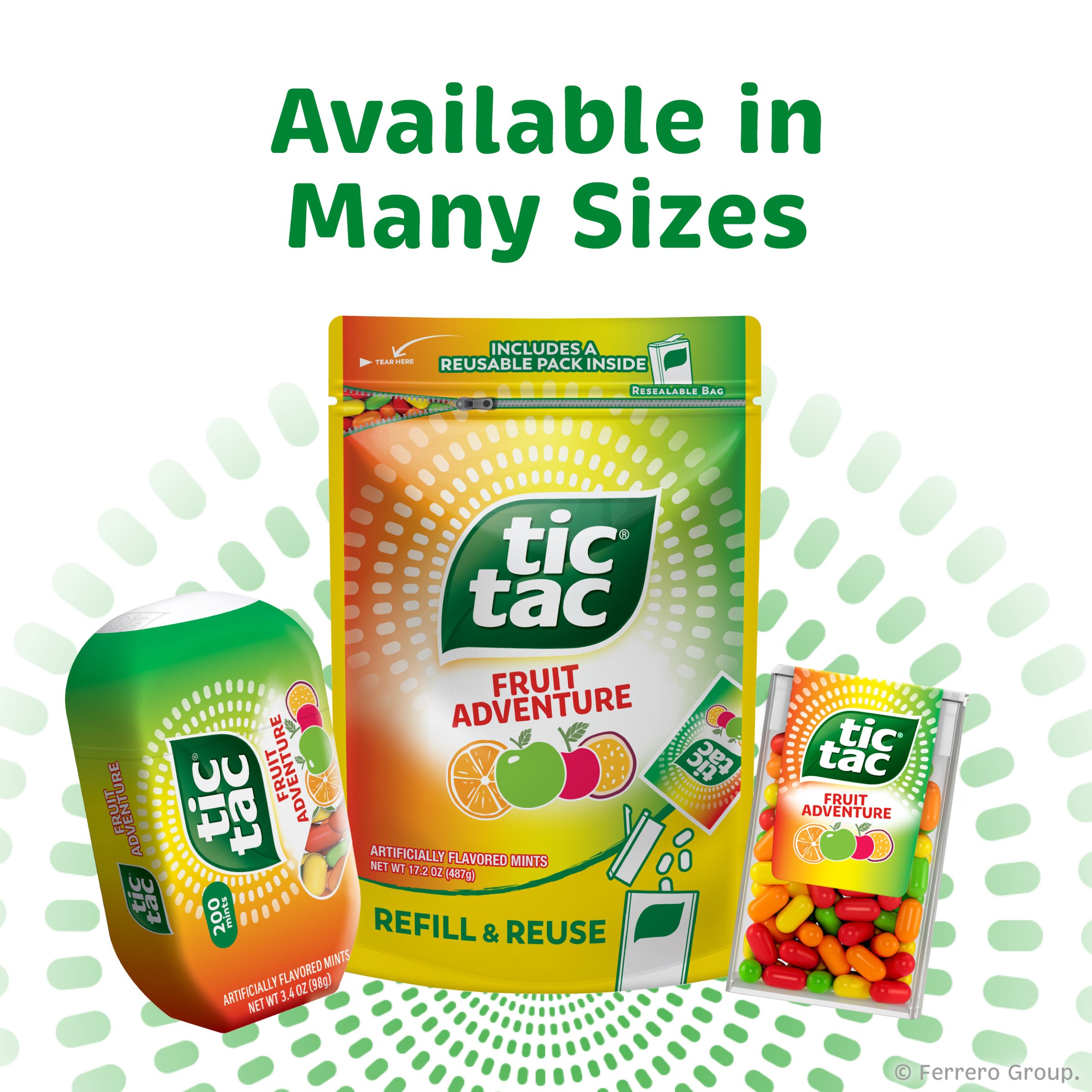 Tic Tac Fruit Adventure Mints - Shop Gum & mints at H-E-B