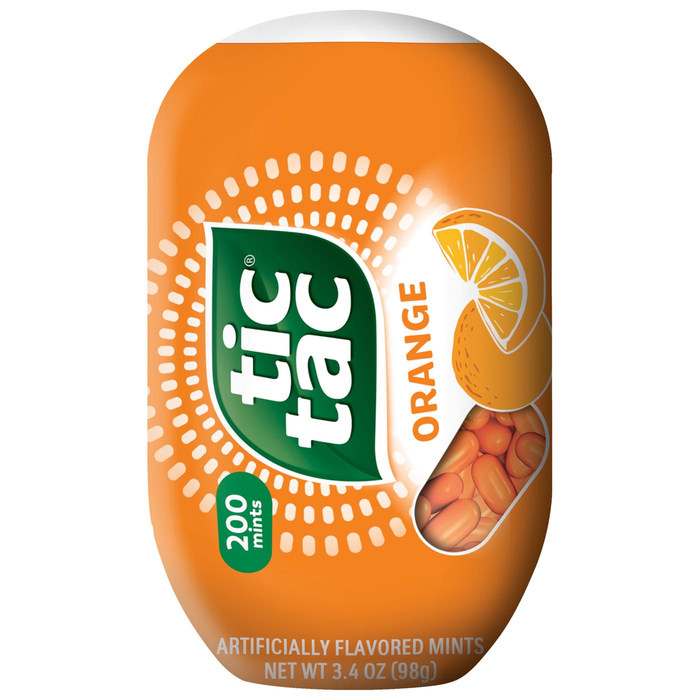 Tic Tac Orange Mints - Shop Gum & Mints at H-E-B